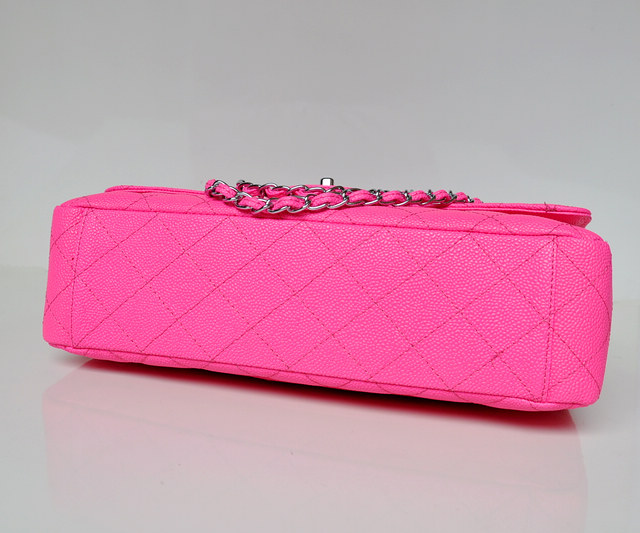 chanel pink satin bolsa